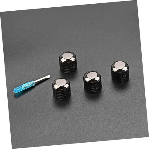 VANZACK 1Set Replacement Bass Guitar Volume Knob Caps Control Knobs with Scale for Easy Installation and Accurate Volume in Saudi Arabia