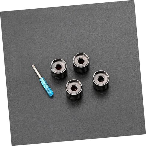 VANZACK 1Set Replacement Bass Guitar Volume Knob Caps Control Knobs with Scale for Easy Installation and Accurate Volume in Saudi Arabia