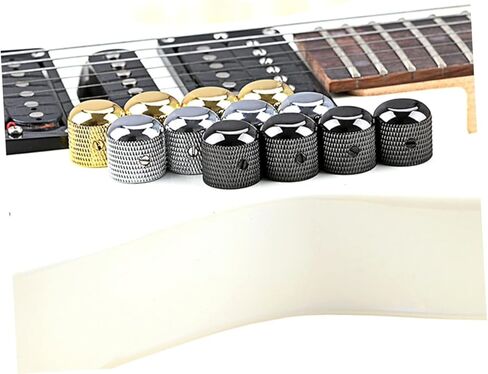 VANZACK 1Set Replacement Bass Guitar Volume Knob Caps Control Knobs with Scale for Easy Installation and Accurate Volume in Saudi Arabia