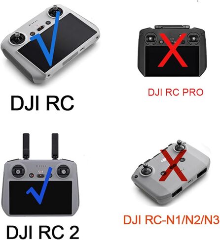 Thumb Rocker for DJI RC 2/RC Control Sticks Anti-Skid Replacement Joystick for DJI Avata 360 Mini 5 Pro Flip Air 3S Air3 Mini 4 3 Pro Mavic 3 Classic Drone with Display Remote RC2 Sticks in Saudi Arabia