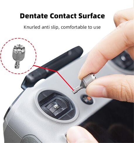 Thumb Rocker for DJI RC 2/RC Control Sticks Anti-Skid Replacement Joystick for DJI Avata 360 Mini 5 Pro Flip Air 3S Air3 Mini 4 3 Pro Mavic 3 Classic Drone with Display Remote RC2 Sticks in Saudi Arabia
