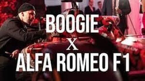 قبعة Alfa Romeo Racing F1 ذات إصدار محدود باللون الأسود الشبكي، باللون الأحمر in Kuwait