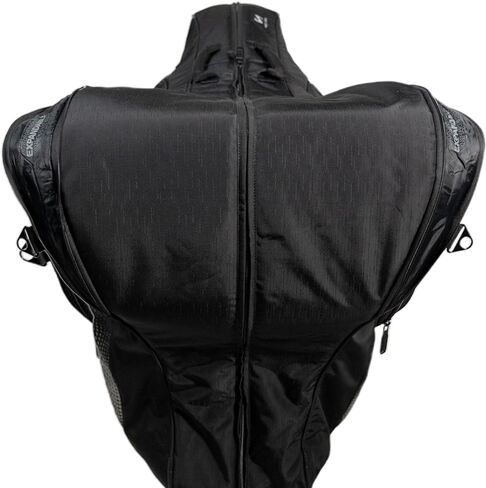 حقيبة سفر Scicon Aerocomfort 3.1 XP Road، مجموعة حماية، منطقة مقود قابلة للتوسيع، 12.82 كجم، أسود in Kuwait