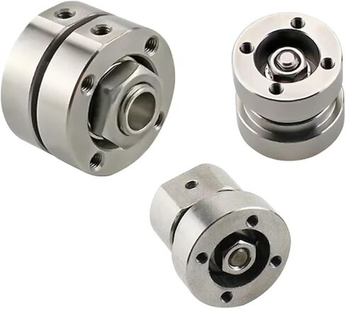 مفصل تخميد قرصي دوار 360 درجة مع محور عزم دوران قابل للتعديل للتوقف الحر قطعة واحدة (اتجاهين 1.0-3.0 نيوتن متر) in Kuwait