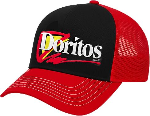 Odd Sox Doritos Cool Ranch Trucker Hat – Classic Snack Chip Mesh Snapback Cap for Men & Women – Food Themed Embroidered Logo – One Size Adjustable Fit in Kuwait