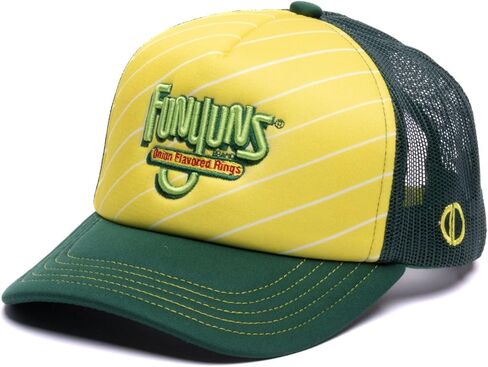 Odd Sox Doritos Cool Ranch Trucker Hat – Classic Snack Chip Mesh Snapback Cap for Men & Women – Food Themed Embroidered Logo – One Size Adjustable Fit in Kuwait