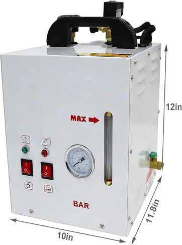 محطة كي بالبخار الصناعية بقدرة 1600 واط من TsoLay مع مقياس ضغط، غلاية 4 لتر، رأس حديد 900 واط، مكواة بخار كهربائية تجارية احترافية، درجة حرارة قابلة للتعديل لمتاجر الملابس والمغاسل in Kuwait