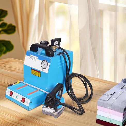 مكواة بخار كهربائية صناعية، مكواة بخار تجارية بقدرة 900 وات مع غلاية 1600 وات ومقبض عملي، بخار ودرجة حرارة قابلة للتعديل لمتاجر الملابس والمغاسل والمصانع ومحلات الستائر in Kuwait