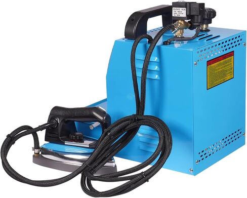 مكواة بخار كهربائية صناعية، مكواة بخار تجارية بقدرة 900 وات مع غلاية 1600 وات ومقبض عملي، بخار ودرجة حرارة قابلة للتعديل لمتاجر الملابس والمغاسل والمصانع ومحلات الستائر in Kuwait