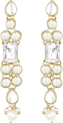 Aheli Faux Kundan Choker Necklace with Earring Maang Tikka Indian Traditional Bollywood Ethnic Bridal Jewelry Set Gift for Women and Green in Saudi Arabia