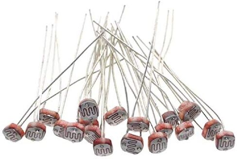 Photoresistor GL5528 Photo Light Sensitive Resistor Light Dependent Resistor 5 mm GM5528 5528 (Pack of 30) in Kuwait