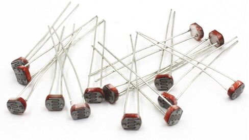 Photoresistor GL5528 Photo Light Sensitive Resistor Light Dependent Resistor 5 mm GM5528 5528 (Pack of 30) in Kuwait