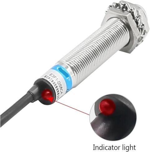 E3F1-DS8C4 M12 مستشعر نشر التبديل الكهروضوئي DC NPN لا يوجد نطاق كشف 8 سم in Kuwait