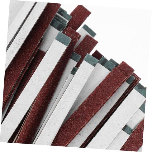 Generic 1000pcs Self Adhesive Sandpaper Strips Fine Grit Sanding Twigs for Tailoring Crafting Sewing Studios Quick Setup Flexible Sizing Slip Design in Saudi Arabia
