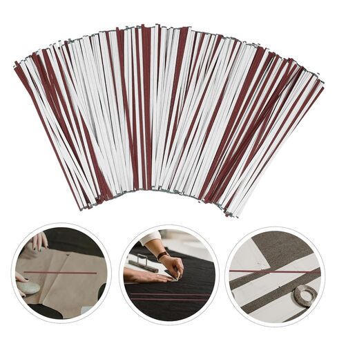 Generic 1000pcs Self Adhesive Sandpaper Strips Fine Grit Sanding Twigs for Tailoring Crafting Sewing Studios Quick Setup Flexible Sizing Slip Design in Saudi Arabia