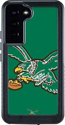 Skinit Waterproof Case Compatible with Samsung Galaxy S23 Plus - Officially Licensed NFL Philadelphia Eagles Retro Logo Design in Saudi Arabia