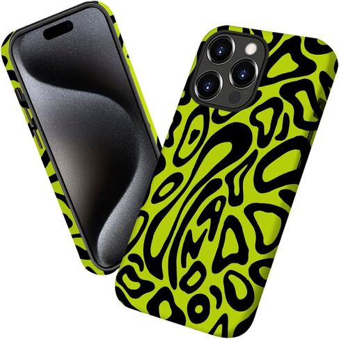 Case for iPhone 14 Pro Max,Fan Motorsports Driver Colorful Orange Phone Case Military-Grade Drop Protection Cover for Women Girl - Frosted in Saudi Arabia