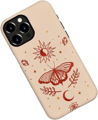 Case for iPhone 14 Pro Max,Fan Motorsports Driver Colorful Orange Phone Case Military-Grade Drop Protection Cover for Women Girl - Frosted in Saudi Arabia