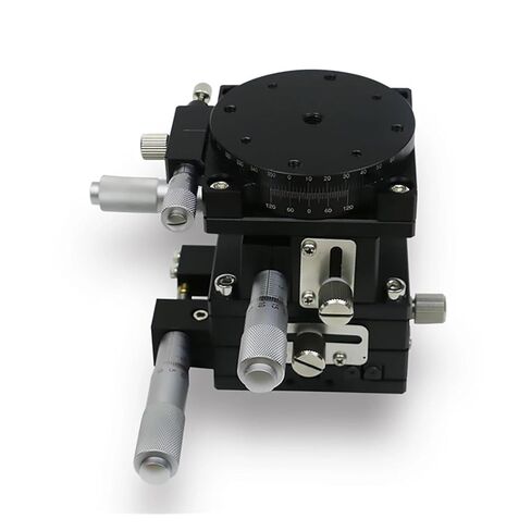 XYZR axis 60 * 60mm LT60-LM Slide V-Shaped 4-axis fine-Tuning Platform 29.4N in Kuwait