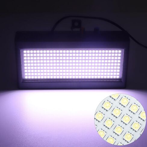 QWORK 270 LED Strobe Light Mini, Super Bright Flash Stage Lighting for Halloween, Party Light Flashing Lights in Saudi Arabia
