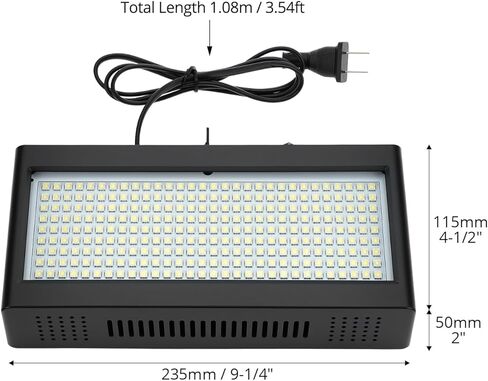 QWORK 270 LED Strobe Light Mini, Super Bright Flash Stage Lighting for Halloween, Party Light Flashing Lights in Saudi Arabia