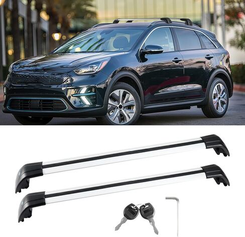 Roof Racks Cross Bars Compatible with BMW X5 F15 2014 2015 2016 2017 2018 Lockable Baggage Luggage Racks (Fits Models with Flush Rails) in Kuwait