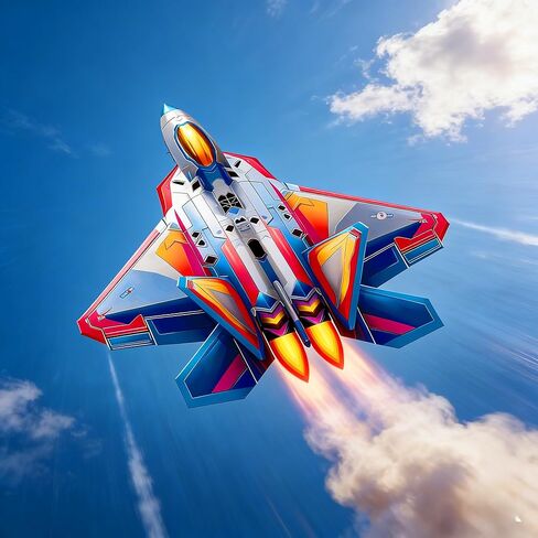 طائرات ورقية من HENGDA KITE مكونة من قطعتين من الطائرات المقاتلة للأطفال والكبار، طائرة ورقية سهلة الطيران، طائرات ورقية للشاطئ لألعاب وأنشطة الألعاب الخارجية العائلية، مناسبة للمبتدئين in Kuwait