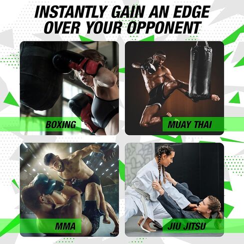 واقي الفم الرياضي لأداء العصر الجديد للملاكمة، الفنون القتالية المختلطة، الفنون القتالية، الجودو، جيو جيتسو، يحسن التوازن والقوة، واقي الفم للبالغين والشباب، يحمي الأسنان، لا يعمل مع الأقواس (6DS، شفاف) in Kuwait