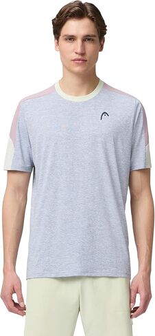 HEAD Men’s Play Tech T-Shirt – Lightweight Moisture-Wicking Athletic Tennis Shirt in Saudi Arabia