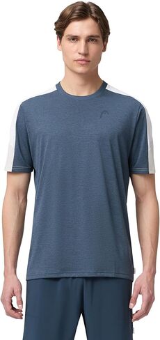 HEAD Men’s Play Tech T-Shirt – Lightweight Moisture-Wicking Athletic Tennis Shirt in Saudi Arabia