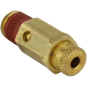 NC25-003 Compressor Pressure Pop Off Valve - for Air Tools and Air Compressors Parts - Compressor pressure Relief Valve Replacement - Adjustable 1/4" MNPT 100-150 PSI Height 1-5/8" Weight 1.5 oz in Kuwait