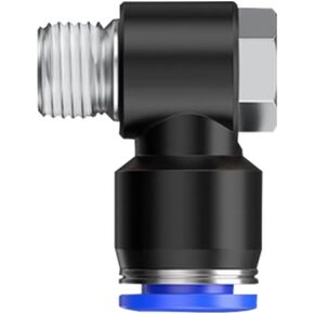 Tracheal Pneumatic Throttle Valve SL6-01 Joint PH8-02/12-04 M5 Component 1Pcs(蓝色SL4-M5) in Kuwait