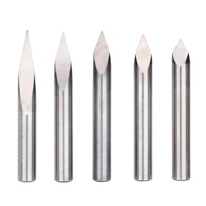 3 Edge Engraving Bits 6mm Shank 3D Milling Cutter 20/30/40/45/60/90 Degrees Tip 0.1-0.3mm Carving Bit CNC Milling Cutter(D6x0.2xD30) in Kuwait