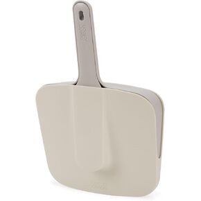 Joseph Joseph CleanTech Wall-Mounted, Adjustable Long Handle Broom Sweeper with Dust-Shield Storage, Indoor Sweeping Floor Brush with Soft Bristles in Kuwait