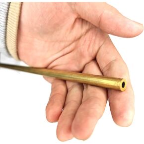 Brass Tubes Diameters 0.8mm to 11mm for Precision Project for DIY and Crafting(0.8x0.2x300mm) in Kuwait