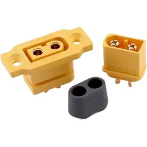 شحن XT60E-F نموذج مطلي بالذهب 30A موصل أنثى التوصيل الحالي XT60 (1 قطعة XT60H-M) in Kuwait