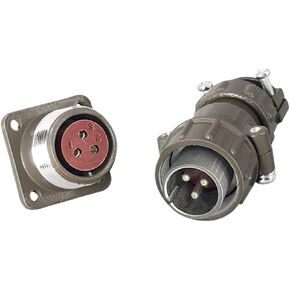 P20 series connectors 2.3.4.5.7 pin 20mm plug and socket P20K2Q P20J2Q female male(P20J2Q 2Pin) in Kuwait