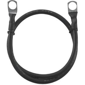 كابل بطارية مرن 8/6/4/2/0 سلك نحاسي مع عروات M6/M8/M10 للعاكسات (أحمر، M6-M6_16MM2_30CM-0.98FT) in Kuwait