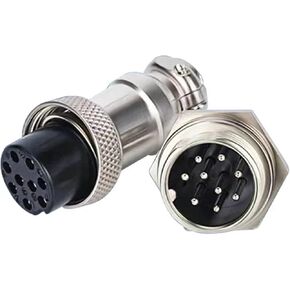 GX12/16/20 موصل 2-15 دبوس مقبس توصيل ذكر وأنثى (GX12 ثابت، 5 مجموعات ذكر أنثى_5P) in Kuwait