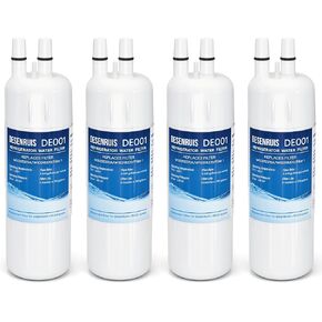 استبدال فلتر المياه W10295370A متوافق مع W10295370، EDR1RXD1، فلتر 1، WHR1RXD1، KAD1RXD1، P8RFWB2L، P8WB2L، P4RFWB، P5WB2L، حزمة من 4، من DESENRUIS in Kuwait