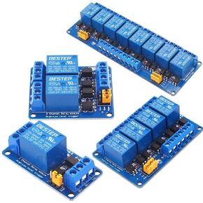 3V 1/2/4/8 Channel Relay Module - Dual Optocoupler Isolation, High & Low Level Trigger (3.3V) in Saudi Arabia