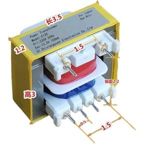 SaNzia 2 قطعة EI35 عزل محول الإدخال 220 فولت إخراج 12 فولت 350mA محول الطاقة لسخان المياه غطاء فوق البوتاجاز لإخراج الأدخنة خزانة التطهير in Kuwait