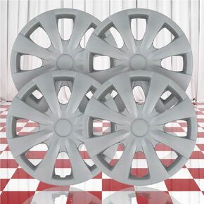 مجموعة من 4 15 بوصة على مراكب الفضة على تويوتا كورولا 2009-2013 in Kuwait