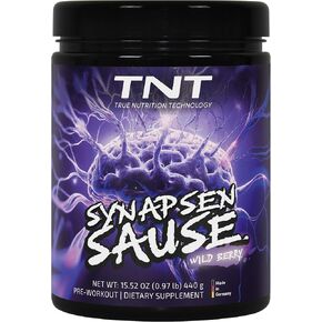 TNT Synapsensause "Wild Berry" (440 g) • Pre-Workout Booster • Fitness & Bodybuilding• Training Booster with L-Citrulline, Caffeine & Guarana • Laboratory Tested, Made in Germany in Saudi Arabia