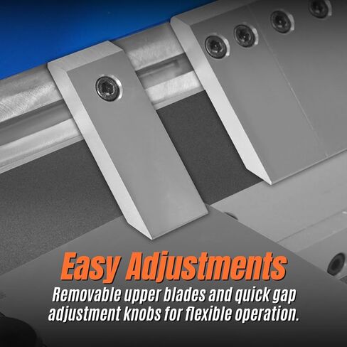 Mechmaxx 50 بوصة بمشبك القدم ومكابح الصندوق، آلة طي الصفائح المعدنية الخفيفة، زاوية الانحناء 0–135 درجة، رفع التثبيت 1.9 بوصة، عمق الصندوق 2 بوصة، الموديل PBA5014 in Kuwait