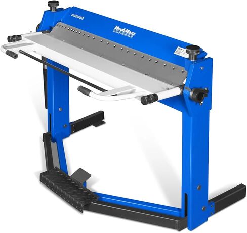 Mechmaxx 50 بوصة بمشبك القدم ومكابح الصندوق، آلة طي الصفائح المعدنية الخفيفة، زاوية الانحناء 0–135 درجة، رفع التثبيت 1.9 بوصة، عمق الصندوق 2 بوصة، الموديل PBA5014 in Kuwait