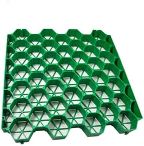 Outdoor Gravel Grating & Lawn Pavers - Reinforce Paths & Patios, Durable Shed Flooring, 4cm Thickness, Set of 12 for Enhanced Ground Stability and Drainage. in Saudi Arabia
