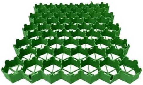Outdoor Sidewalk Pavers for Driveway Gutters, Shed Foundation & Garden Landscaping - Green 16-Piece Set (3.8cm) for Walkway & Parking Lot Slope in Saudi Arabia