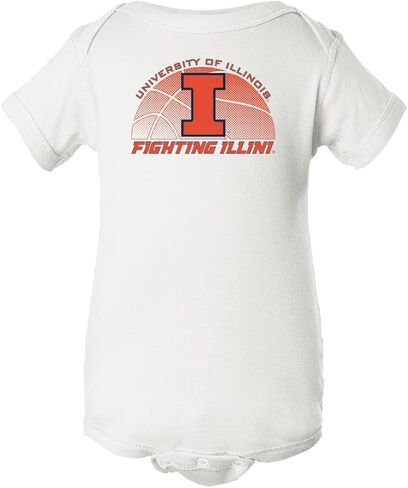 CornBorn Kids Illinois Fighting Illini Infant Bodysuits | Choose Your Design in Saudi Arabia