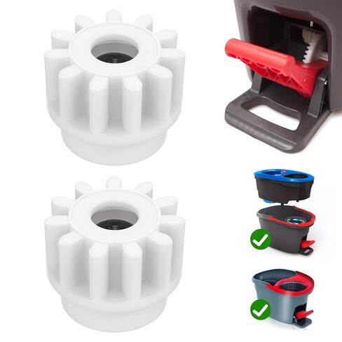SDTC Tech 2 Pcs Easy Mop Pedal Broom Spin Replacement, One Way Clutch Bearing Repair, Spin Mop Bucket Gear Replacement, Mop Bucket Bearing Compatible with Oce DAR, Vi LIDA in Saudi Arabia